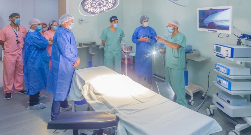 San Fernando: Juan Andreotti presentó nuevos Quirófanos para Cirugía General y Endoscopía del Hospital Municipal 