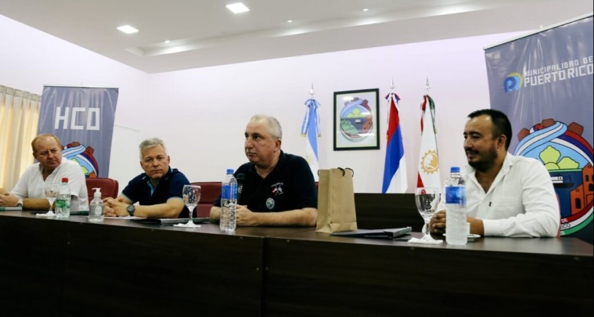 Misiones e Itapúa refuerzan el objetivo de avanzar en la construcción de un puente entre las ciudades de Puerto Rico y Natalio 