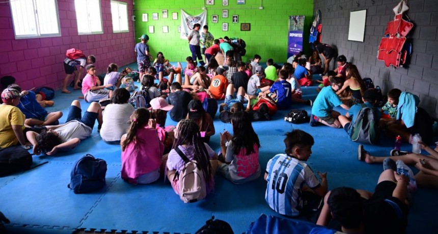 Escobar: El Municipio realizó talleres de educación ambiental en las colonias de verano