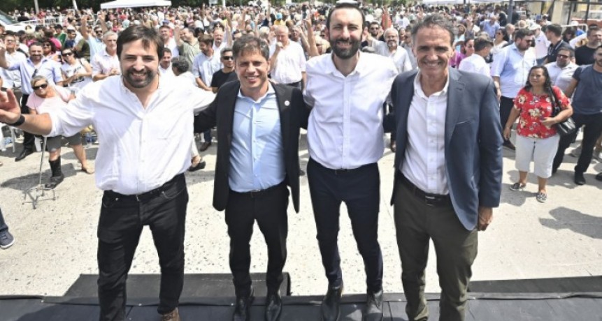 Kicillof anunció financiamiento para nuevos proyectos en Hurlingham y Tres de Febrero