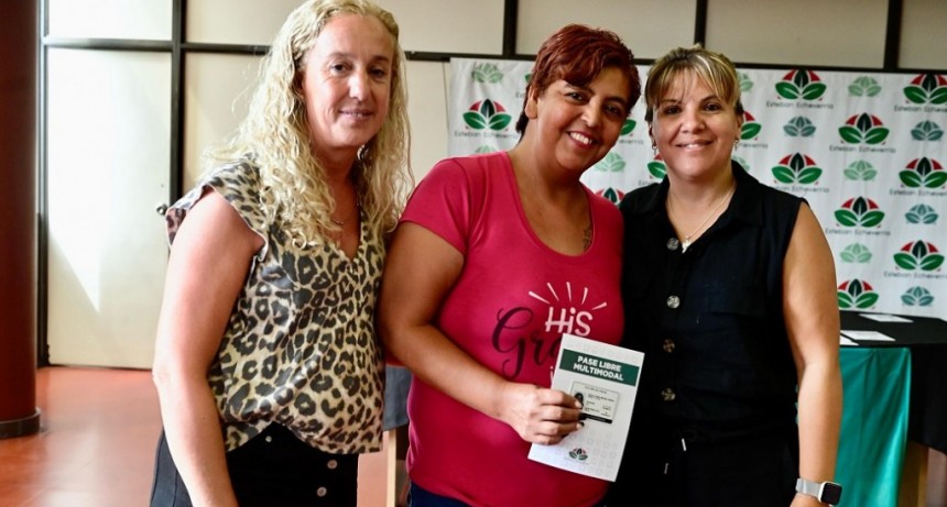 E. Echeverría: La Municipalidad entregó Pases Libres Multimodales a vecinos con discapacidad