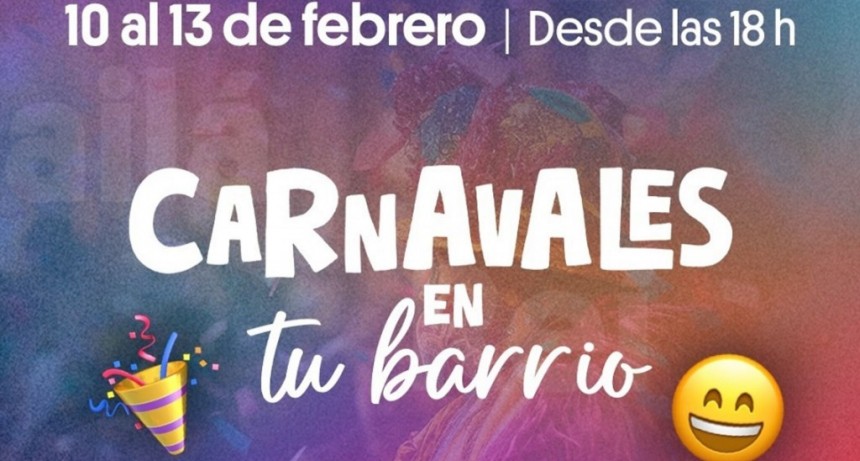 La Matanza: Los carnavales llegan a los barrios del distrito