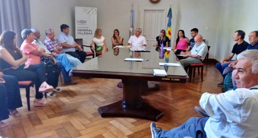 Gral. Villegas: Alegre se reunió con representantes de las Cooperativas locales