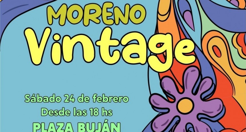 Vuelve la fiesta retro “Moreno Vintage”