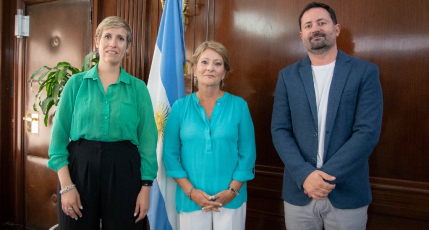 Lamas recibió a funcionarios ambientales mendocinos