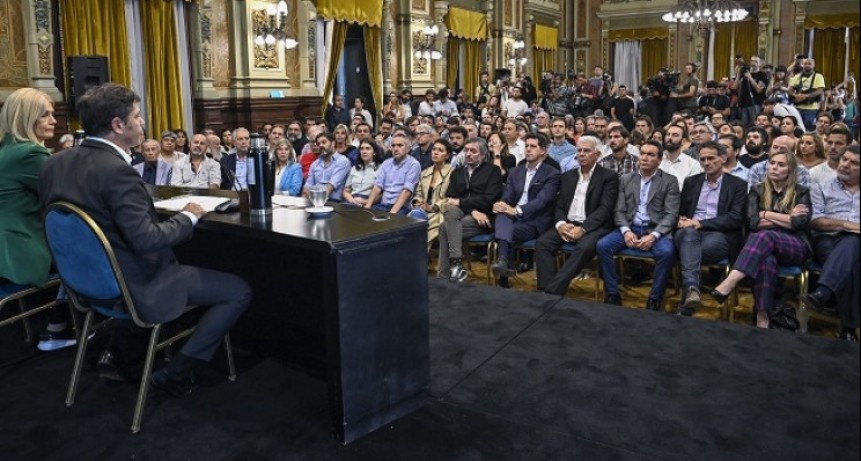 Kicillof: “No vamos a claudicar en la defensa de los intereses de nuestro pueblo”