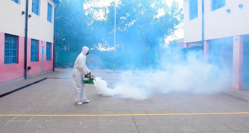 Malvinas Argentinas: Comenzó el operativo de fumigación en todas las escuelas del partido