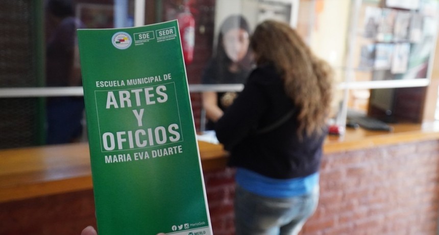 Merlo: Empezó la inscripción a los cursos de arte y oficio 2024