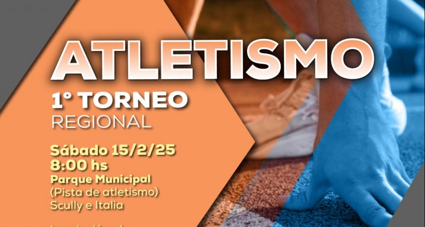 S. A. de Giles: Se realizará el 1° Torneo 2025 de Atletismo Regional