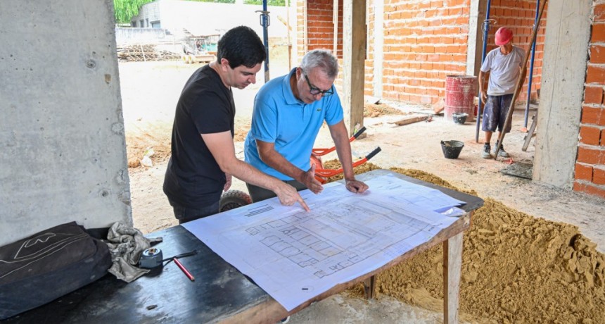 Tigre: El Municipio intensifica los trabajos de ampliación en establecimientos educativos del distrito