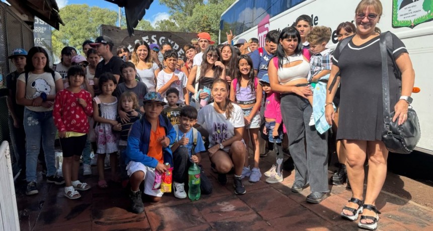 Pte. Perón: Más chicos disfrutaron de una salida recreativa al camping de SOESGYPE 