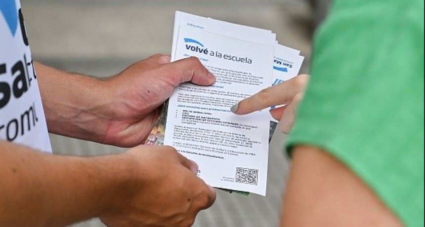 San Martín: “Volvé a la Escuela” recorrió todos los barrios del distrito