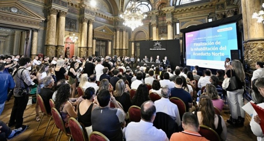 Kicillof habilitó el Acueducto Norte para garantizar el agua potable a más de 30 mil bonaerenses