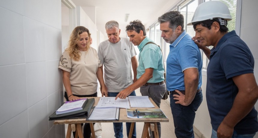 Berazategui: Balor recorrió la ampliación del Centro de Salud N° 17