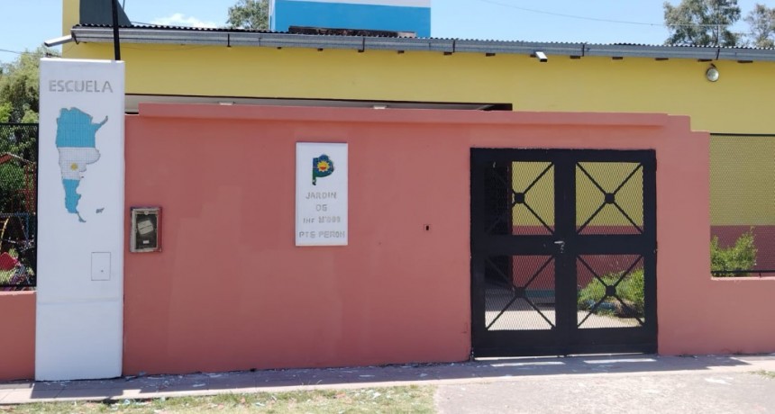 Pte. Perón: El Consejo Escolar y el Municipio ponen en valor las instituciones educativas del distrito