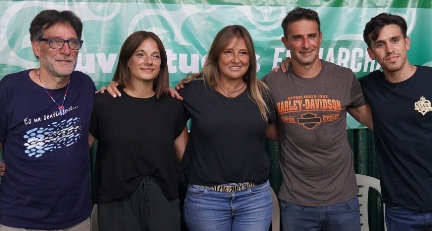 Merlo: Karina Menéndez presentó el programa “Juventud en Marcha” 