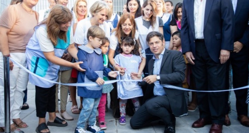 Axel Kicillof encabezó el inicio del ciclo lectivo 2023