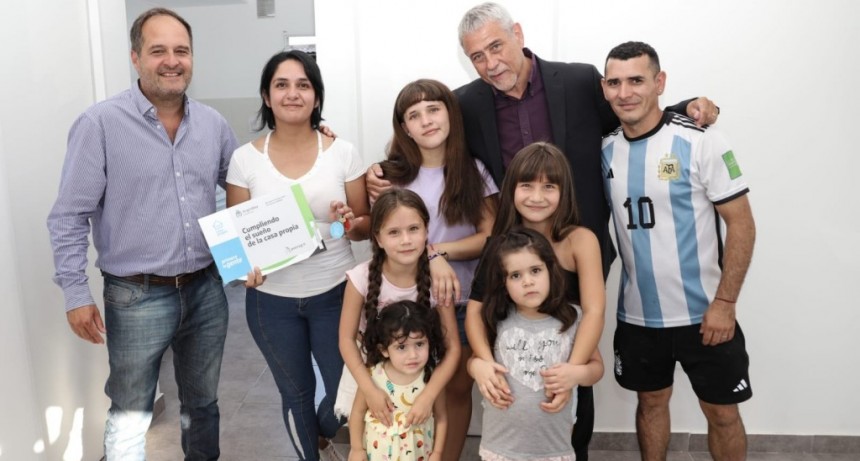 Avellaneda: Más viviendas para las familias del Barrio Azul