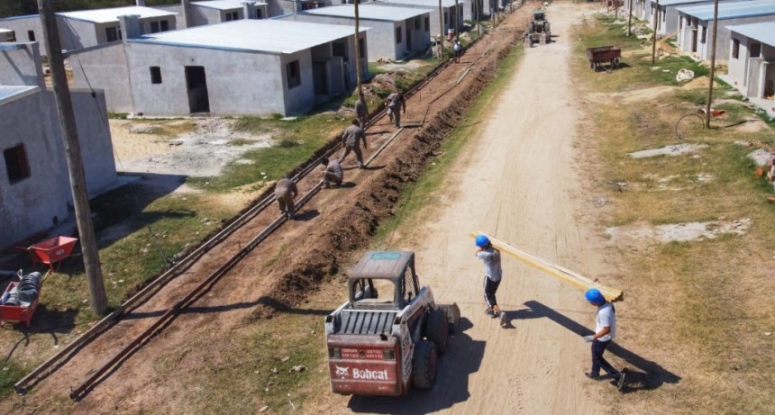Luján: Avanza la construcción de 84 nuevas viviendas en el barrio Santa Marta