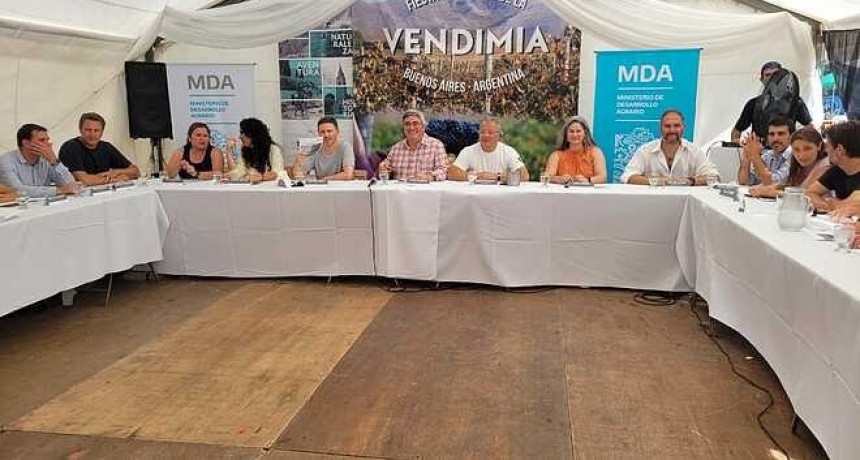 Javier Rodríguez: “Buenos Aires ya está en el mapa de las provincias vitivinícolas”
