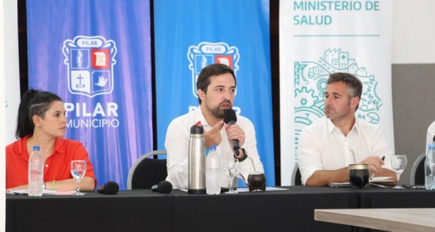 Kreplak se reunió con autoridades médicas de obras sociales y prepagas en Pilar