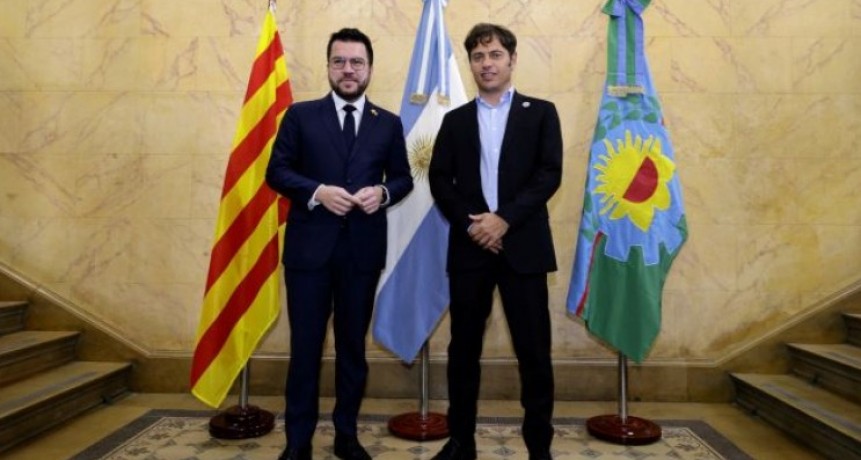 La Provincia de Buenos Aires y Cataluña firman un acuerdo para profundizar la cooperación entre los dos gobiernos