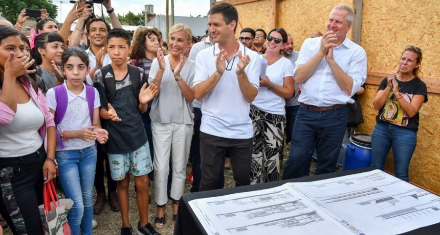 San Vicente: Mantegazza presentó el inicio de la construcción de una nueva escuela