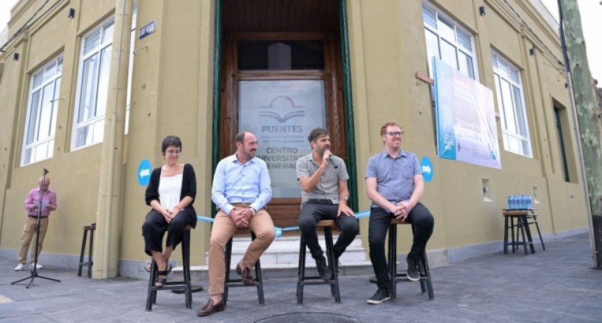 Bianco y Álvarez inauguraron el Centro Universitario de General Paz