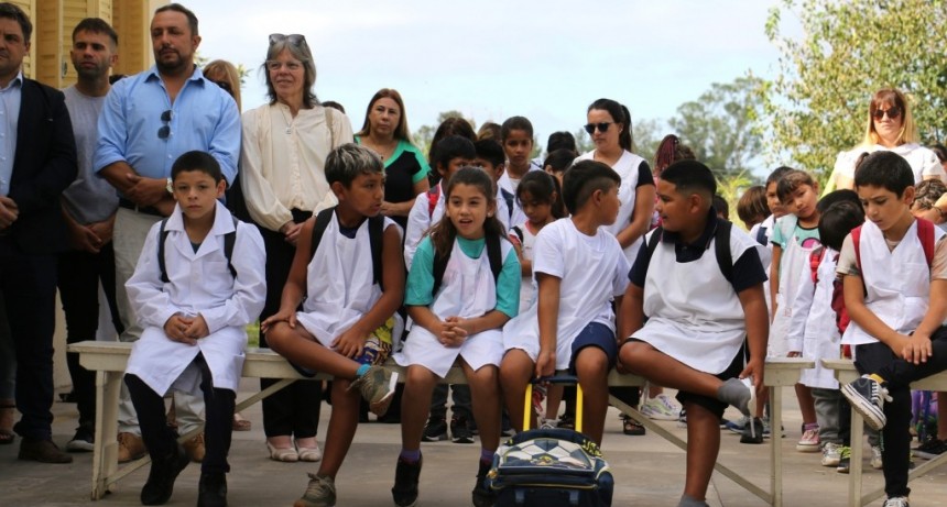 S. A. de Giles: Gesualdi estuvo en el acto oficial de inicio de clases 2024