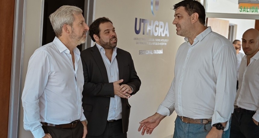 Entre Ríos: Frigerio se reunió con representantes de trabajadores del sector turístico en Paraná