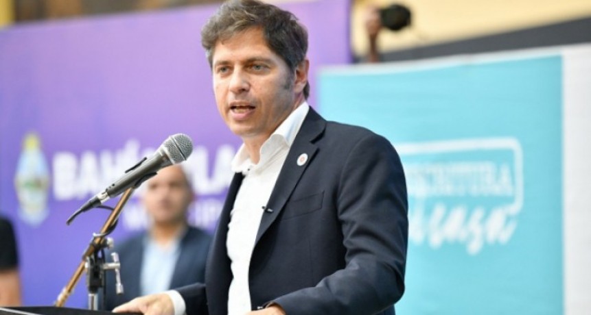 Kicillof suscribió un convenio para realizar obras de infraestructura social básica en barrios populares