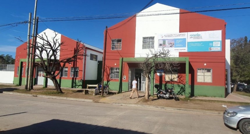 Pte. Perón: Avanza la obra de ampliación en la Escuela Técnica N° 1 