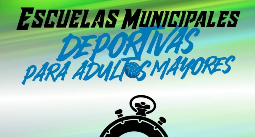 Baradero: Abrimos las inscripciones para la Escuela Municipal Deportiva para Adultos y Adultas Mayores 