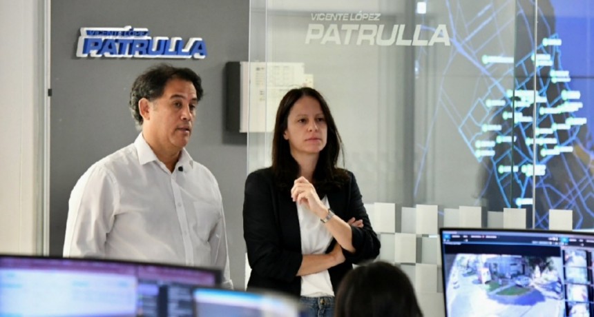 Vicente López: Martínez celebro la instalación del Punto Seguro 190 a cargo de Municipio 