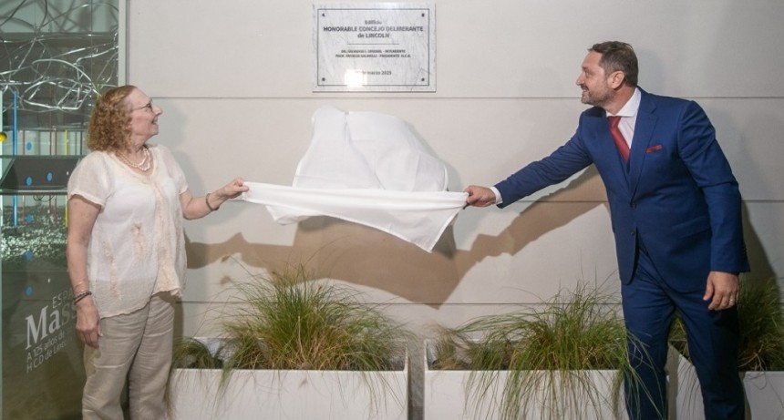 Lincoln: Serenal inauguró el nuevo edificio para el Concejo Deliberante