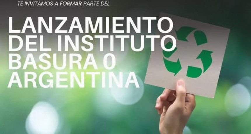Lezama: Se realizó el lanzamiento del Instituto Basura Cero Argentina