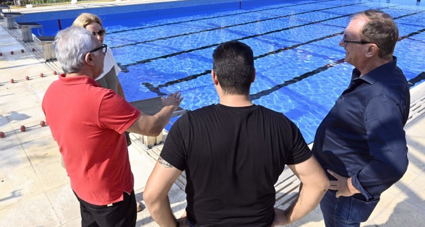 Tigre: Zamora inspeccionó trabajos de infraestructura en el Polideportivo Güemes de Benavídez