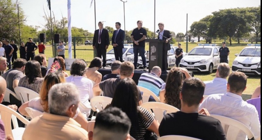 Axel Kicillof puso en funcionamiento nuevos patrulleros en San Isidro