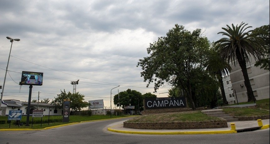 Campana: Abella supervisó las tareas finales de la renovación del acceso a la ciudad por Av. Mitre