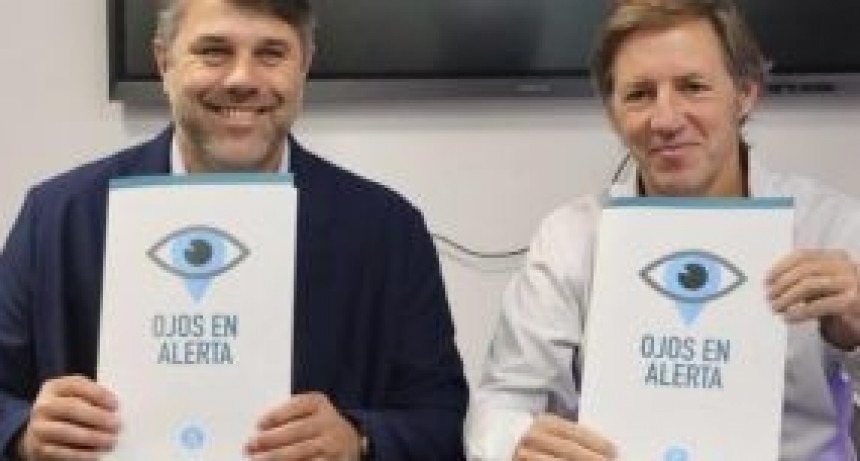 San Miguel: Méndez y Hourcade firmaron convenio de Ojos en Alerta