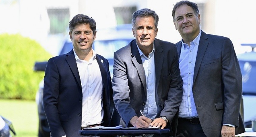 Rivadavia: Martínez firmo junto a Kicillof la adhesión al nuevo fondo de seguridad