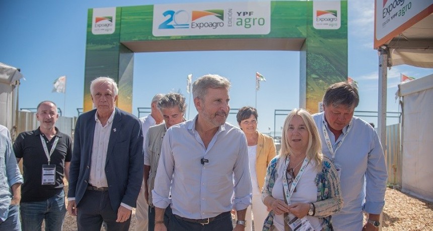 Entre R&iacute;os: Frigerio recorri&oacute; Expoagro y subray&oacute; el potencial agroindustrial de la Provincia