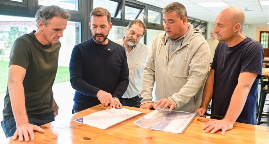 Escobar: Sujarchuk y Katopodis anunciaron obras junto a Provincia