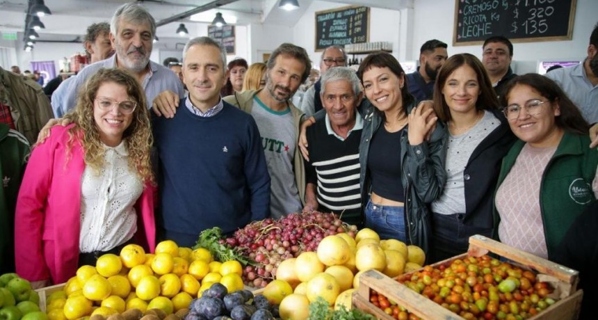 Quilmes: Mendoza y Larroque inauguraron la “Proveeduría Eva Perón” 