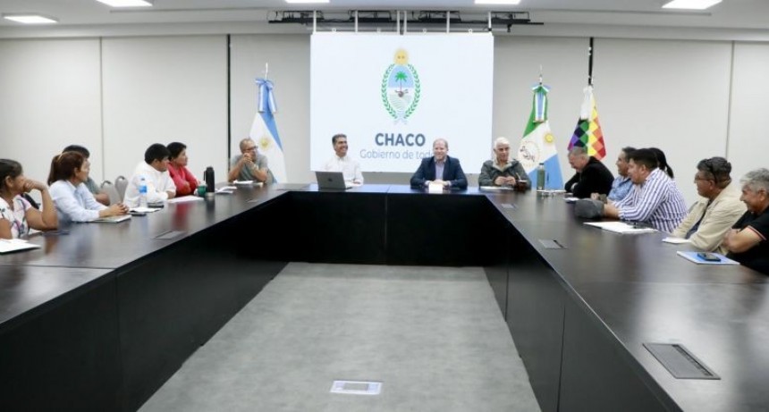 Chaco: Capitanich y representantes del IDACH avanzan con el plan de trabajo para la regularización de tierras 