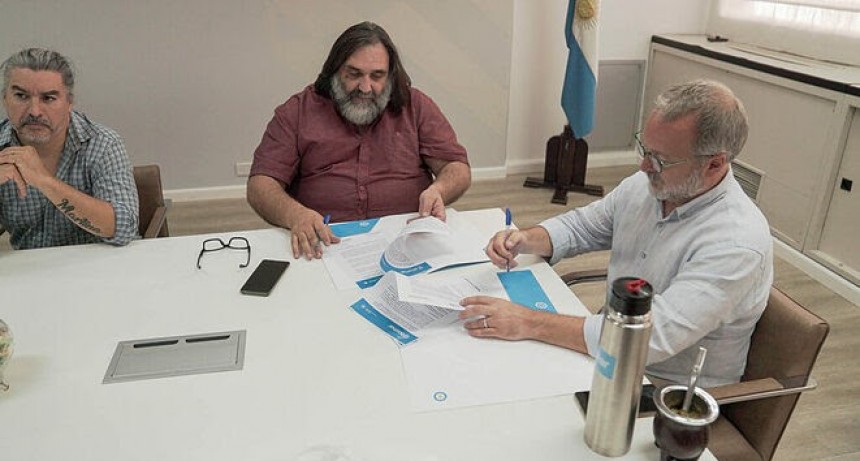 Sabbatella y Baradel firmaron un convenio para impulsar la educación ambiental en la Cuenca Matanza Riachuelo