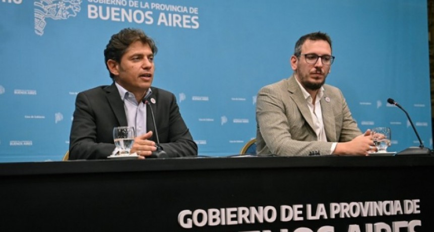 Kicillof y Cuattromo presentaron una línea de financiamiento de $6.000 millones para municipios bonaerenses