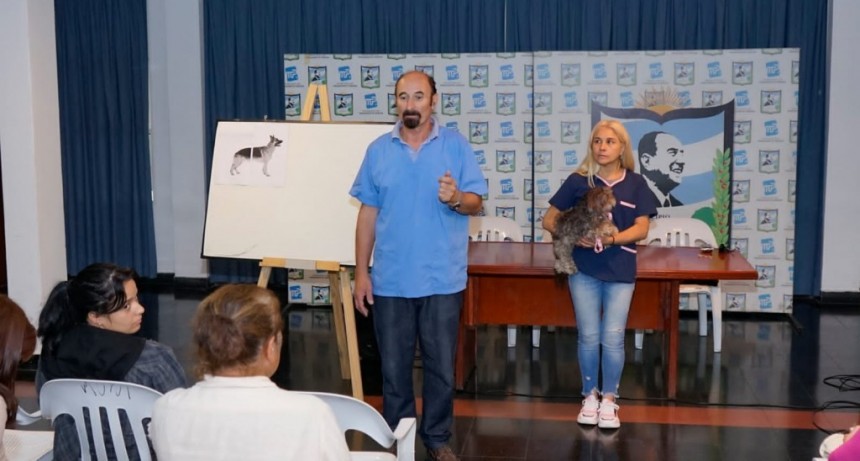 Pte. Perón: El Municipio capacitó en primeros auxilios para animales 