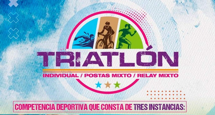 Malvinas Argentinas: Se viene el Triatlón al distrito 