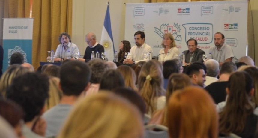 Kreplak abrió el Congreso Provincial de Salud y anunció un Plan Quinquenal en Mar del Plata